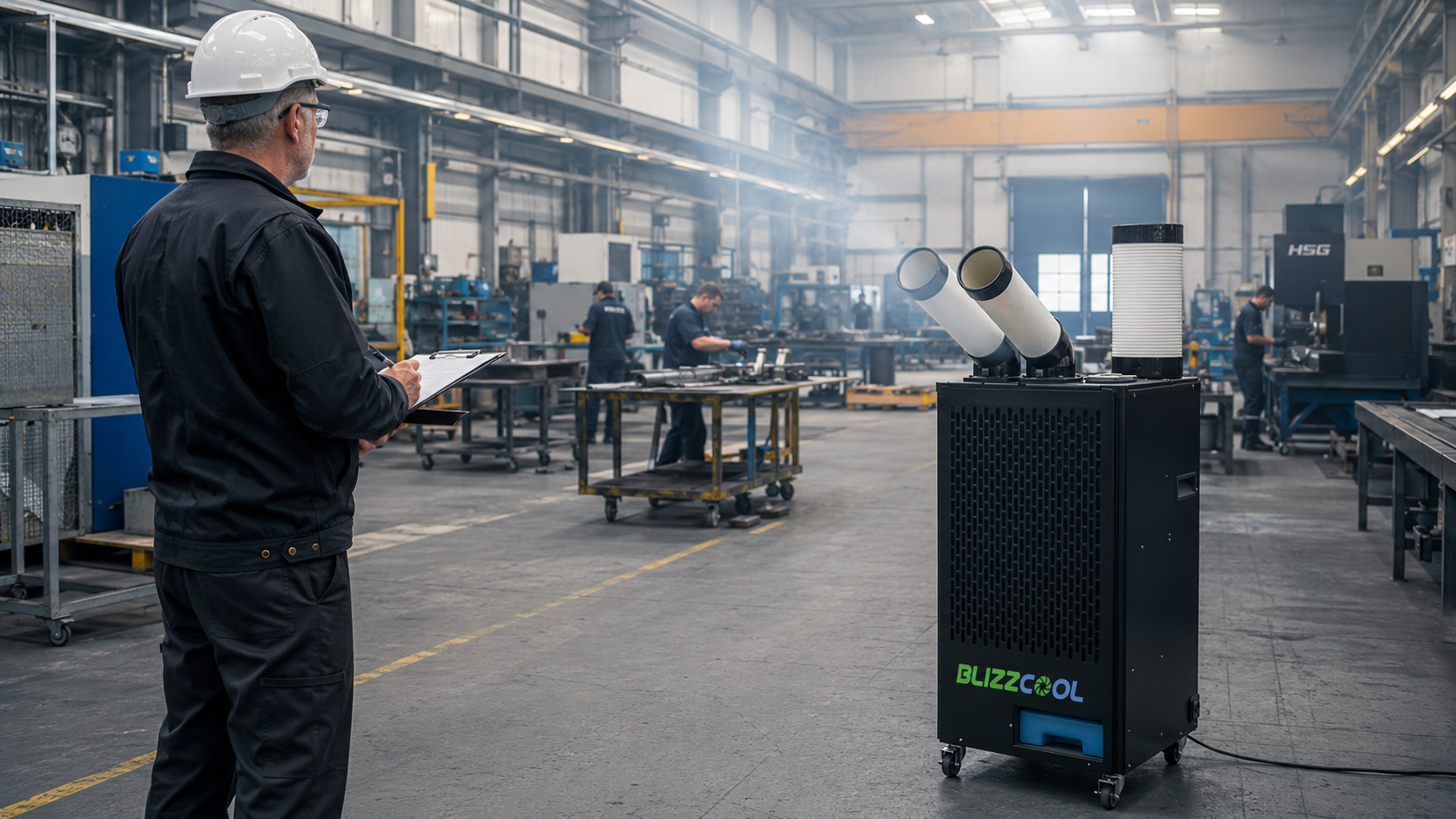 temperatura máxima para trabajar en una industria